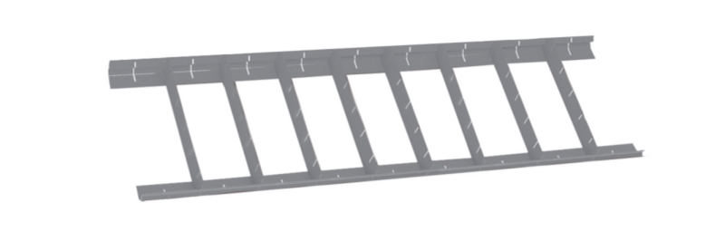 Parallel Partitions for RSC24AXL Drawer 882x367mm 70mm Height - Beta Tools 8889P3/7 image 1