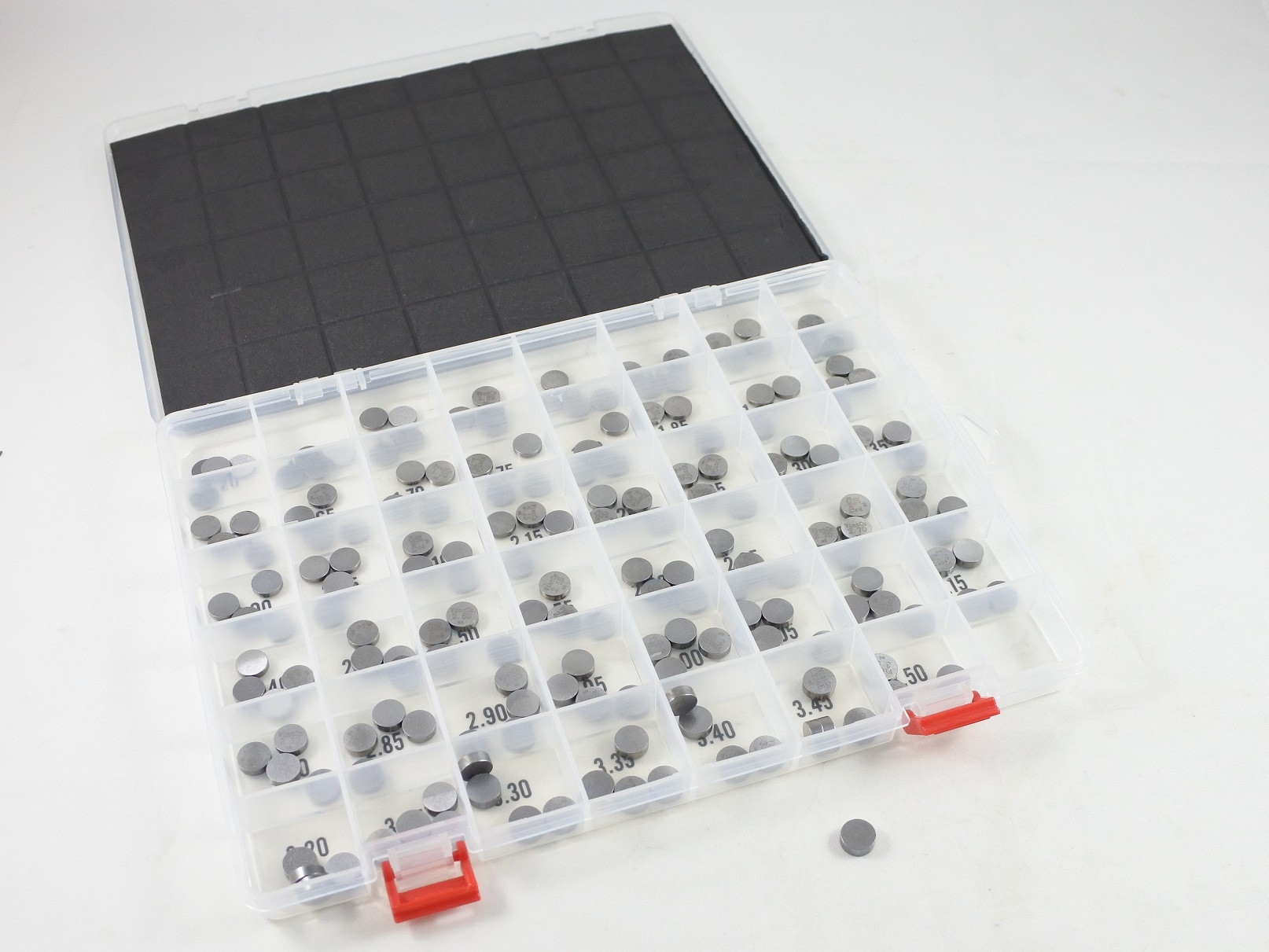 VALVE SHIM KIT 9.48mm 4PCS EA 1.20mm-3.50mm 0.05mm VINTCO 9.48SHIMKIT image 1