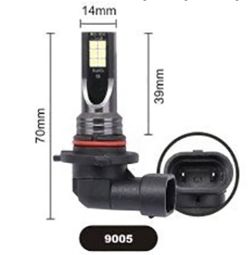 80W LED HEADLIGHT BULBS SINGLE BEAM image 1