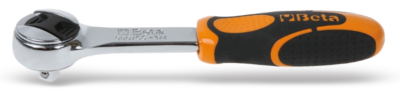 Reversible Ratchet, 1/4 Drive, 48 Teeth, 125mm Length - Beta Tools 900/55 image 1