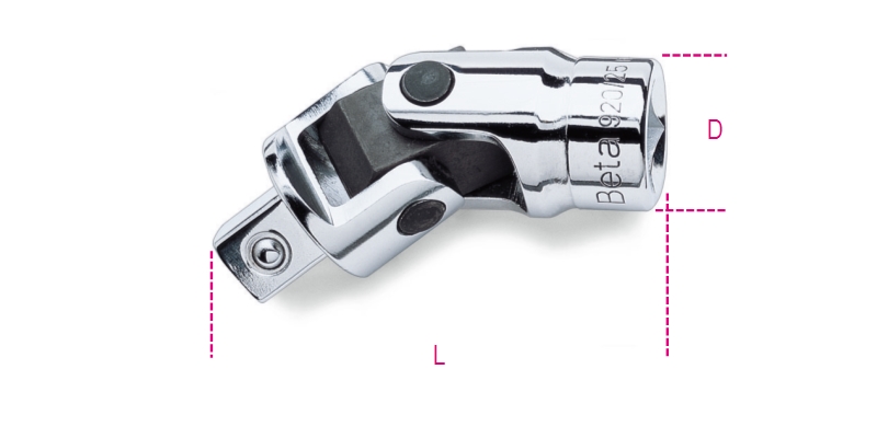 1/2 Drive Universal Joint 75mm - Beta Tools 920/25 image 1