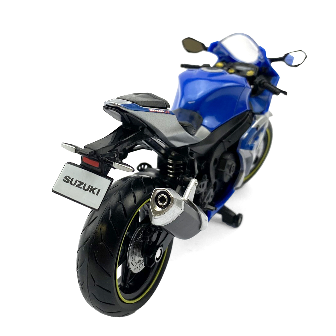 MODEL SUZUKI GSX-R1000R BLUE SCALE 1:12 DIE CAST ROAD thumbnail 4
