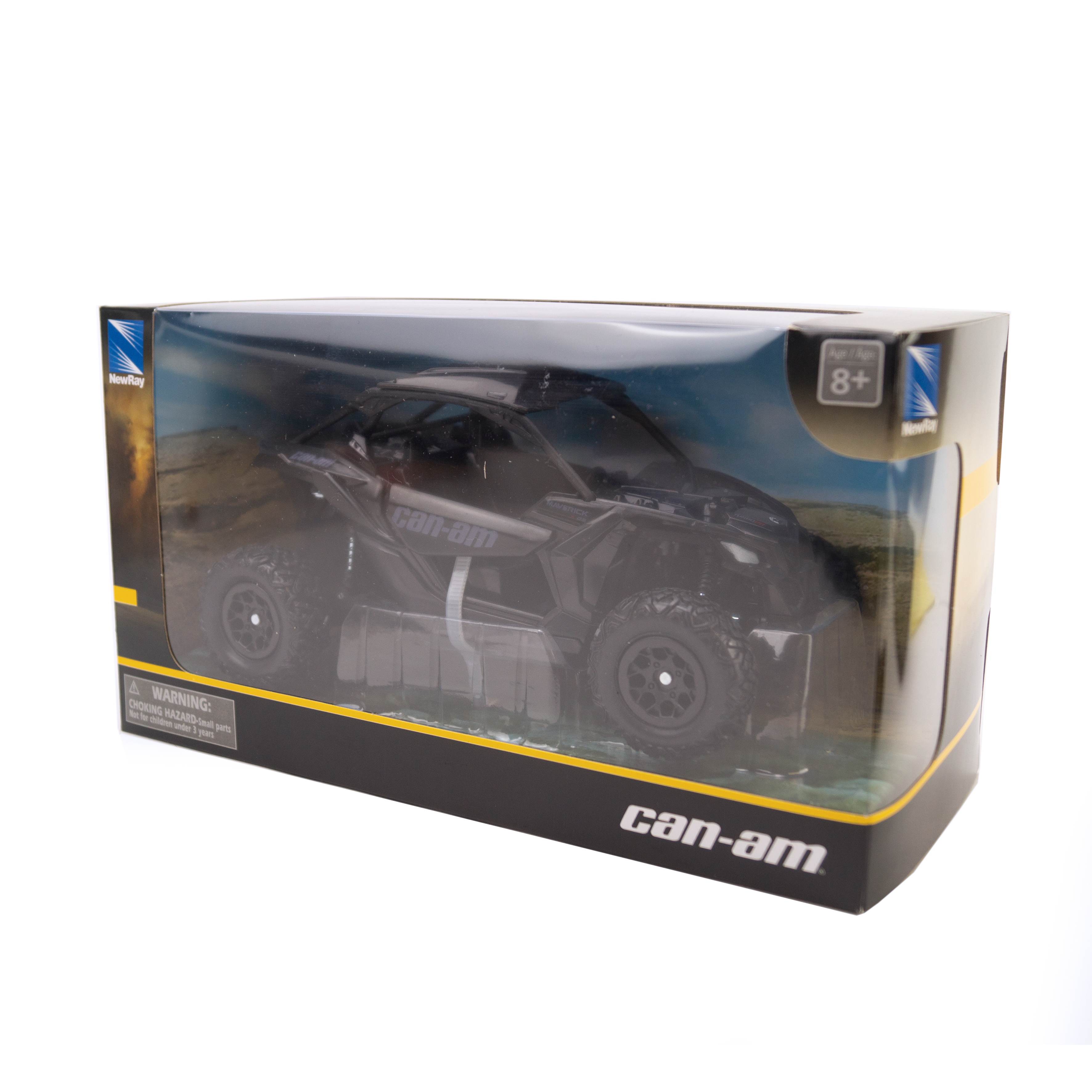 MODEL DIE CAST CAN-AM MAVERICK X3, BLACK, SCALE 1:18, NEWRAY 58193B thumbnail 3