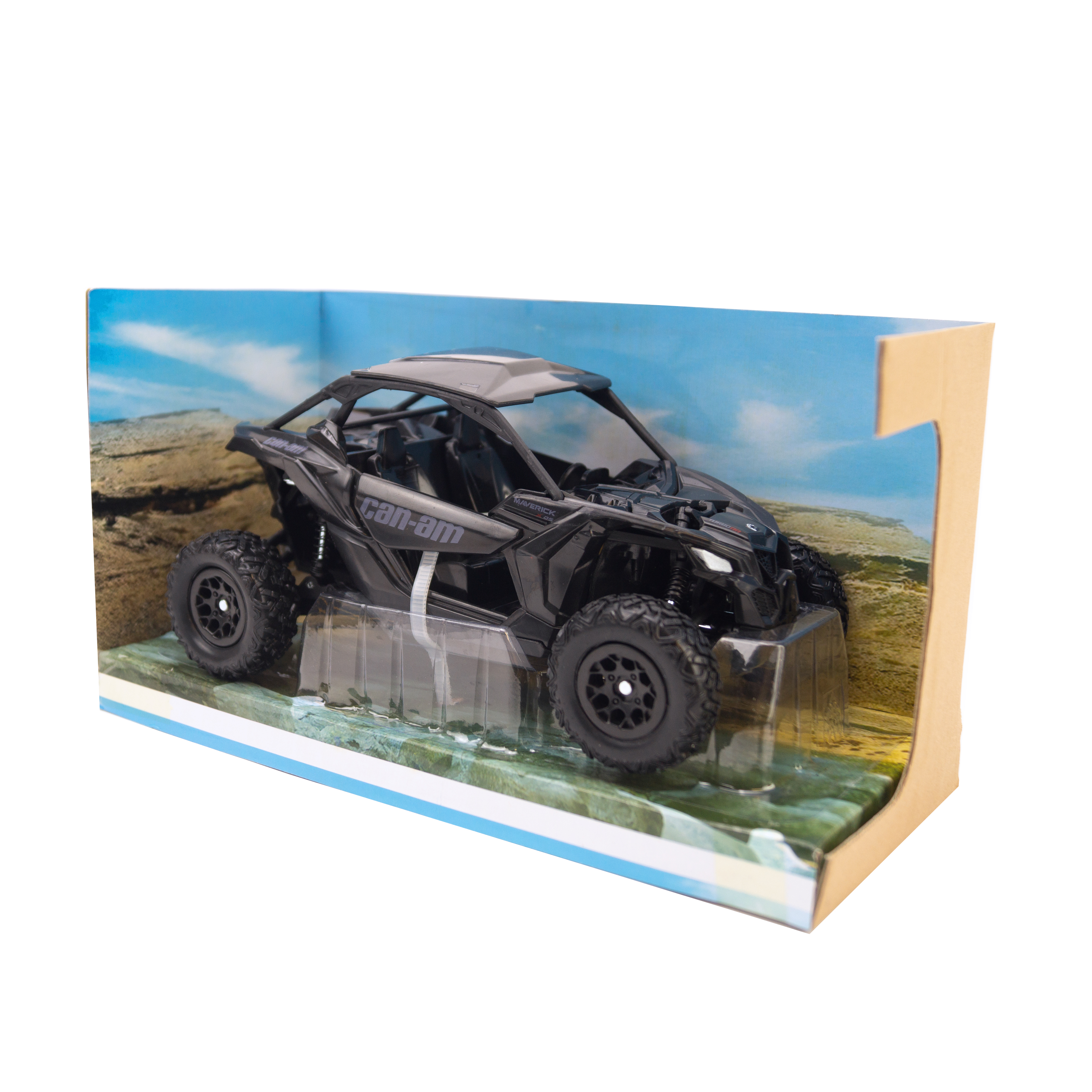 MODEL DIE CAST CAN-AM MAVERICK X3, BLACK, SCALE 1:18, NEWRAY 58193B thumbnail 4