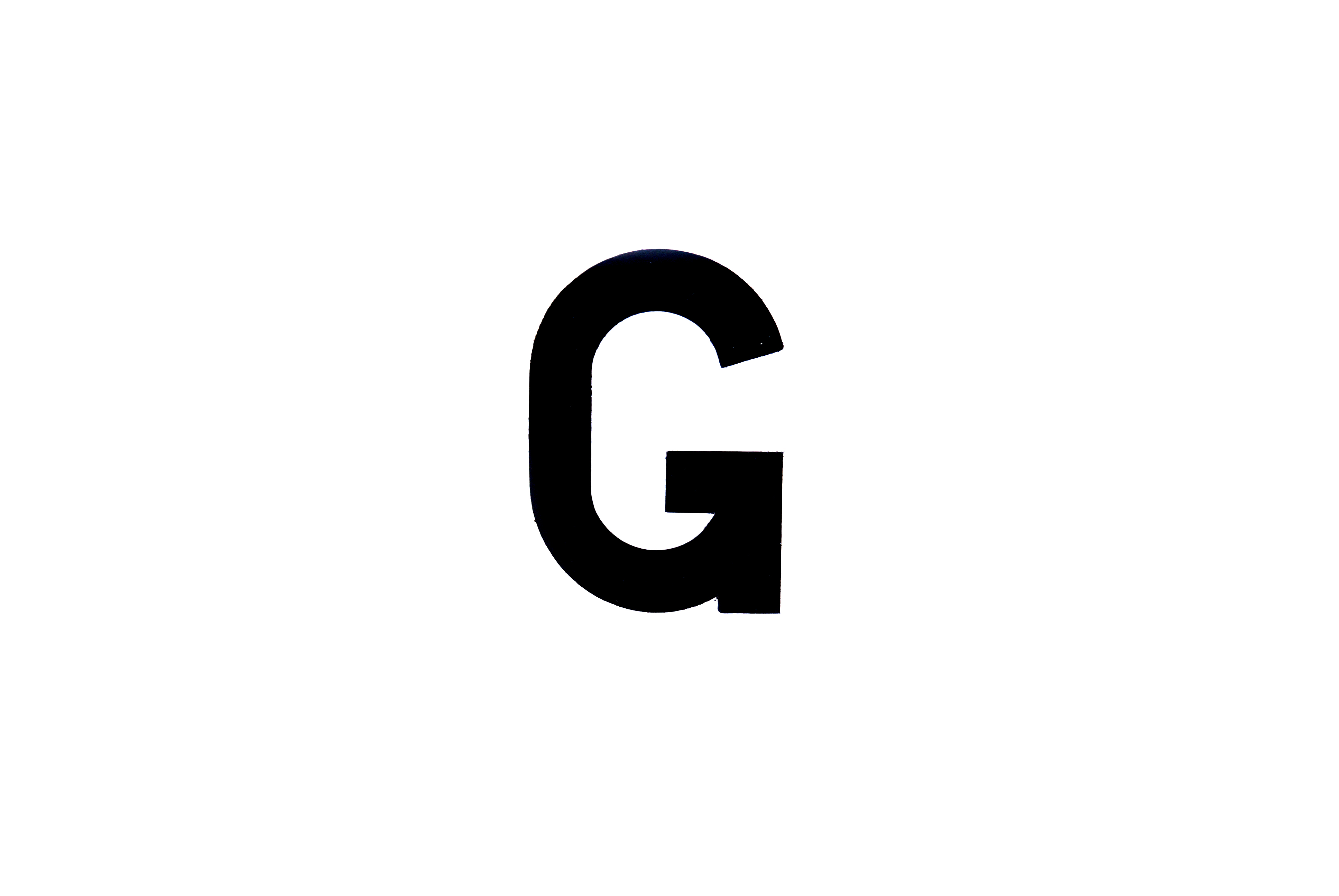 NUMBER PLATE DIGITS G EACH image 1