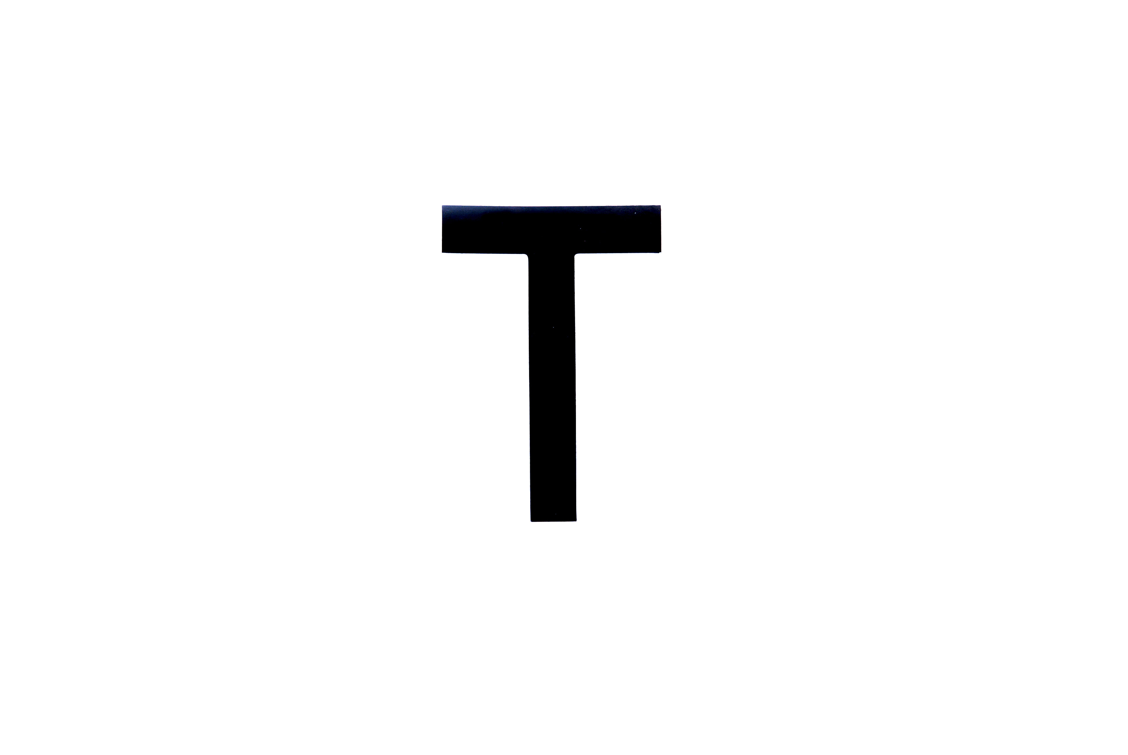 NUMBER PLATE DIGITS T EACH image 1