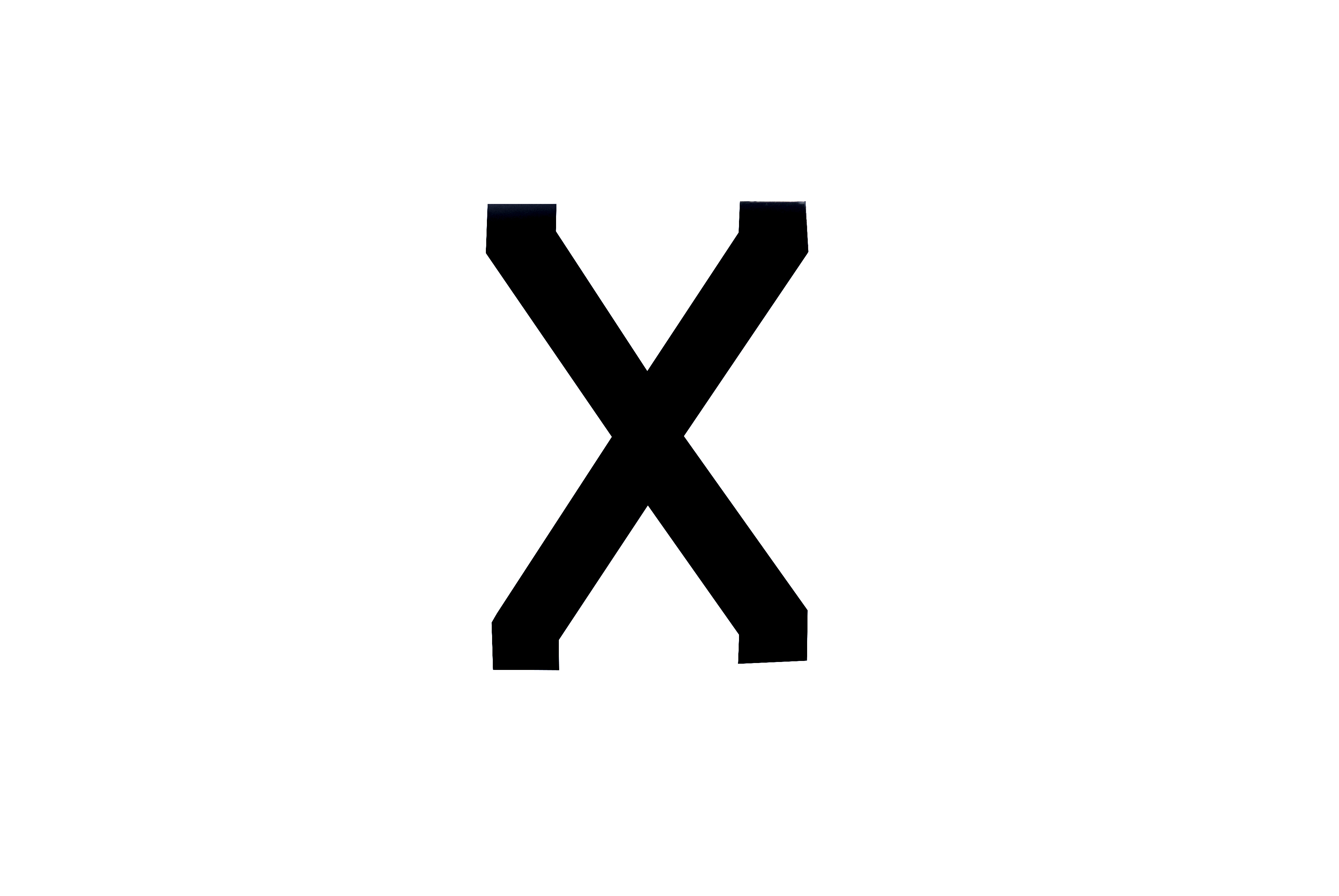 NUMBER PLATE DIGITS BIG X EACH image 1