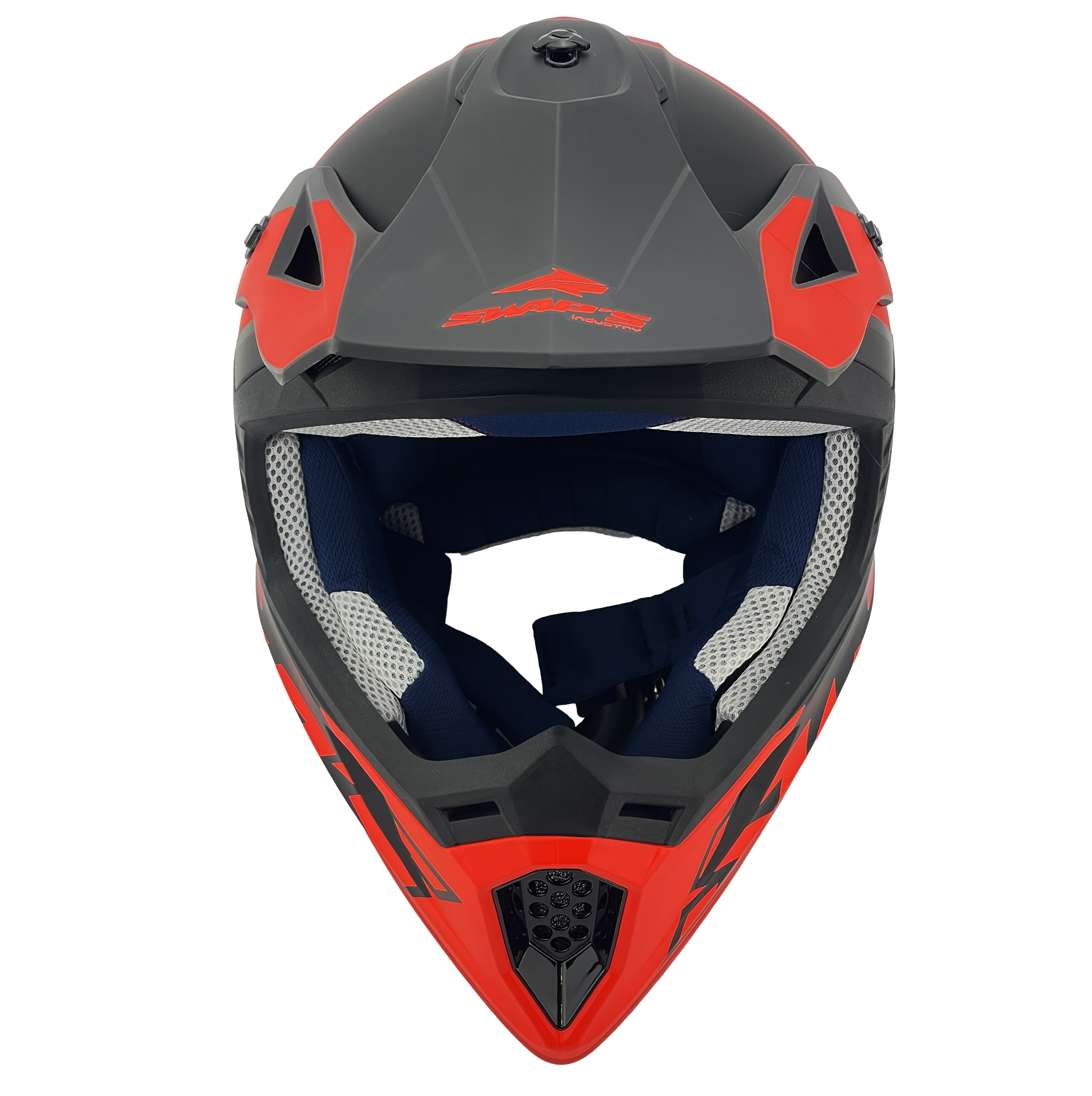 MX HELMET XL 62 BLACK/RED 21, SWAP'S S818 FULL FACE CSW2F8105, !! ACU GOLD APPROVED !! thumbnail 3