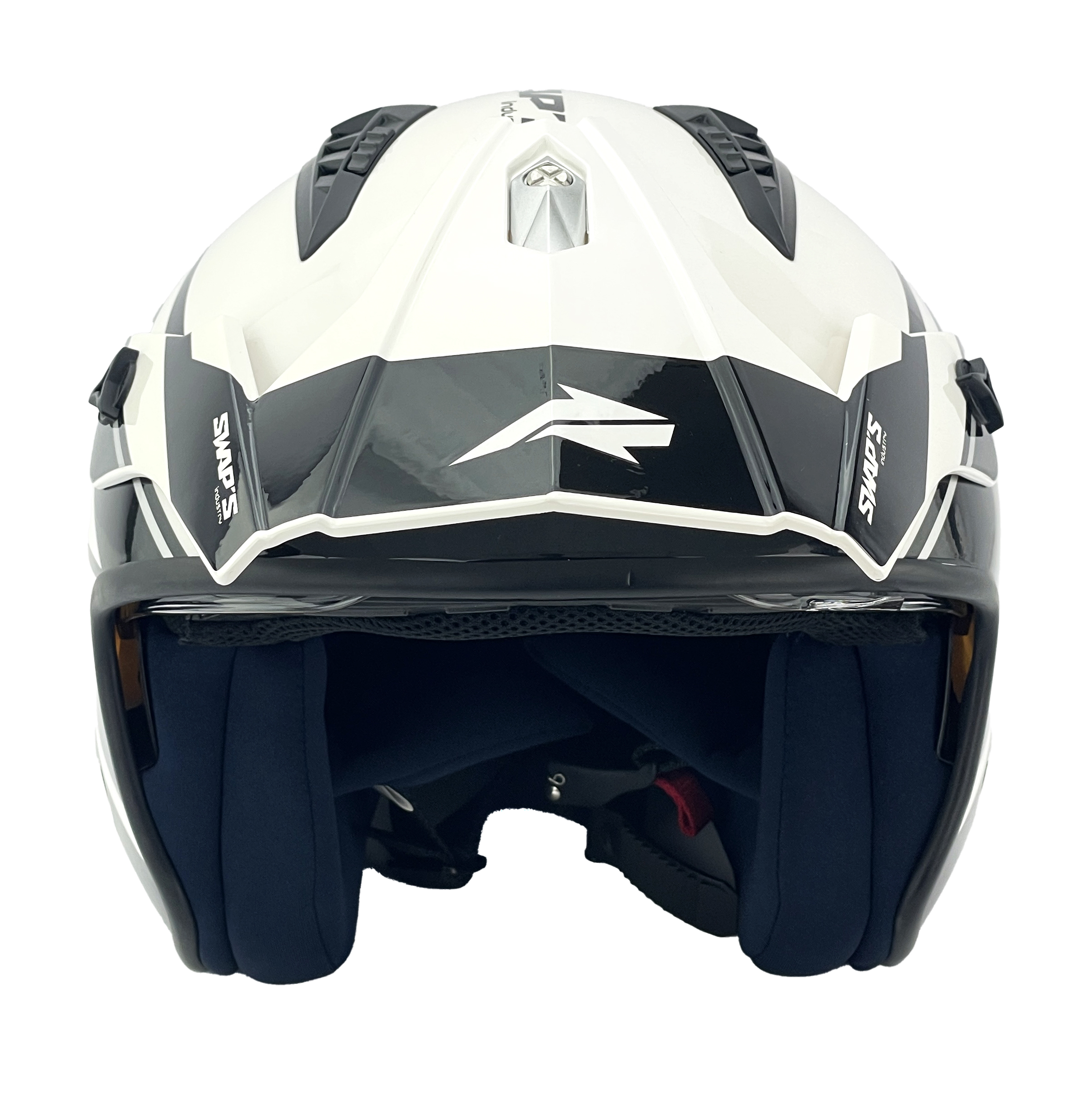 HELMET JET - XS 54cm White/Black, SWAPS S769, JTR2G1101 thumbnail 3