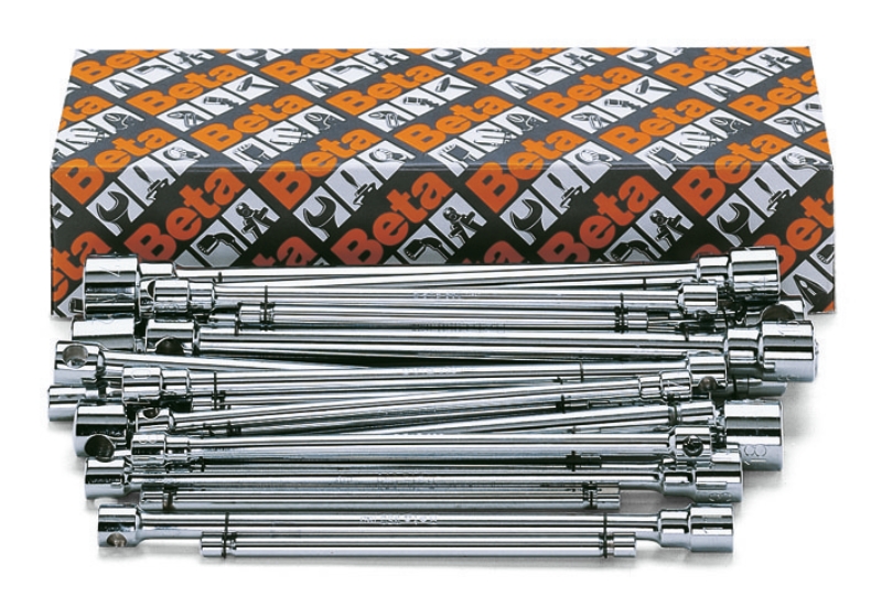 T-Handle Hexagon Socket Wrench Set 7mm - 19mm (9 Pieces) - Beta Tools 950/S9 thumbnail 2