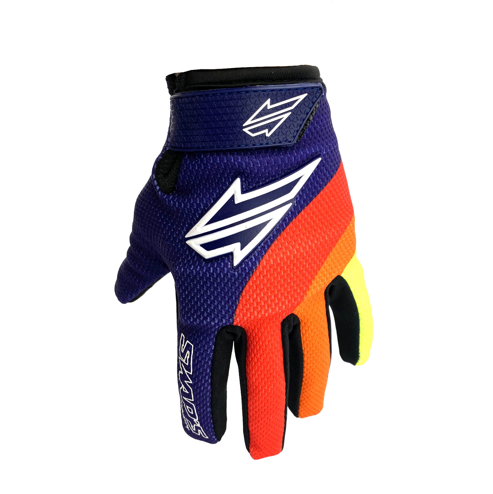 GLOVE MX SWAPS Blue/Red/Orange/Yellow - X-Small, GAN095BROXS thumbnail 3