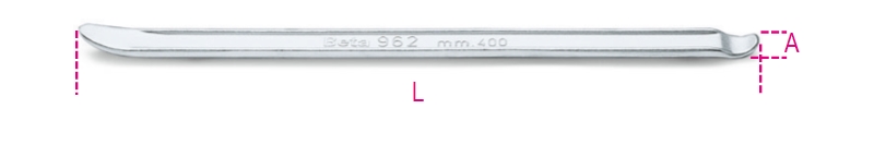 Tyre Lever 400mm Length - Beta Tools 962 400 image 1