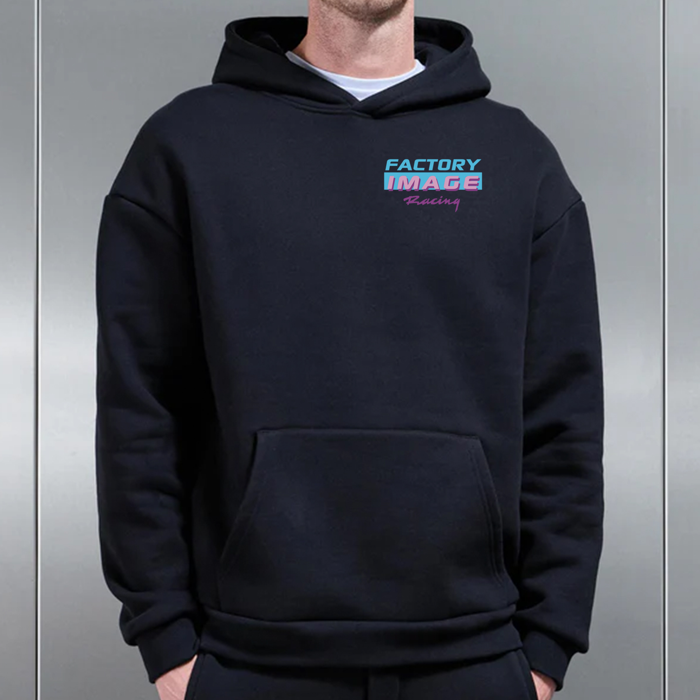 MIAMI BLACK UNISEX HOODIE - M image 1