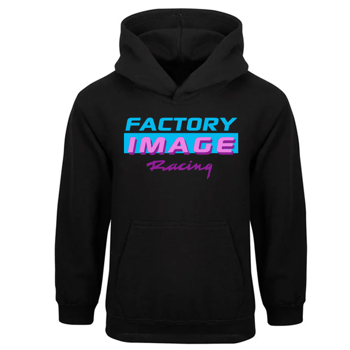 MIAMI BLACK KIDS HOODIE - SIZE - 3/4 image 1