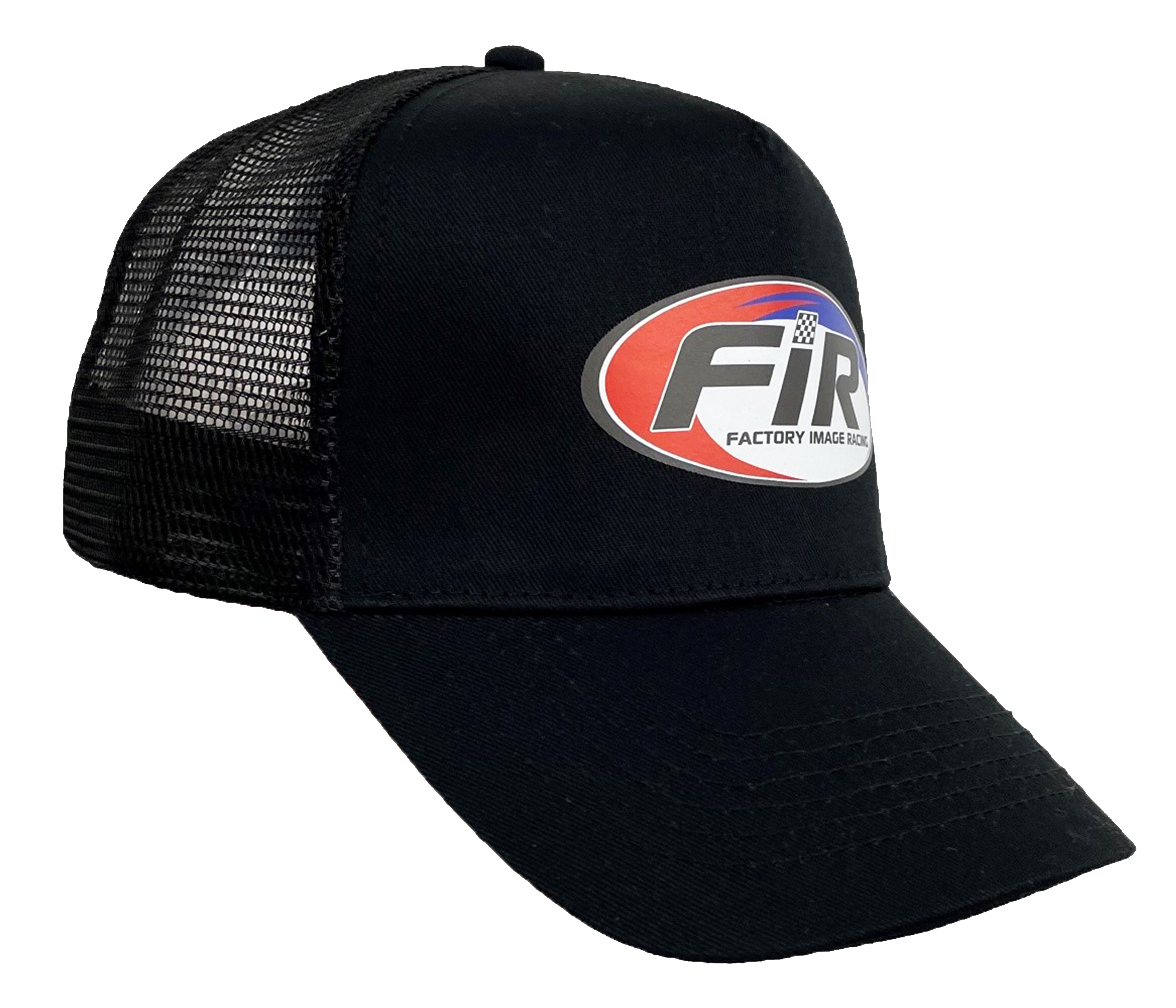 FIR BLACK TRUCKER CAP - FIR LOGO - ONE SIZE image 1