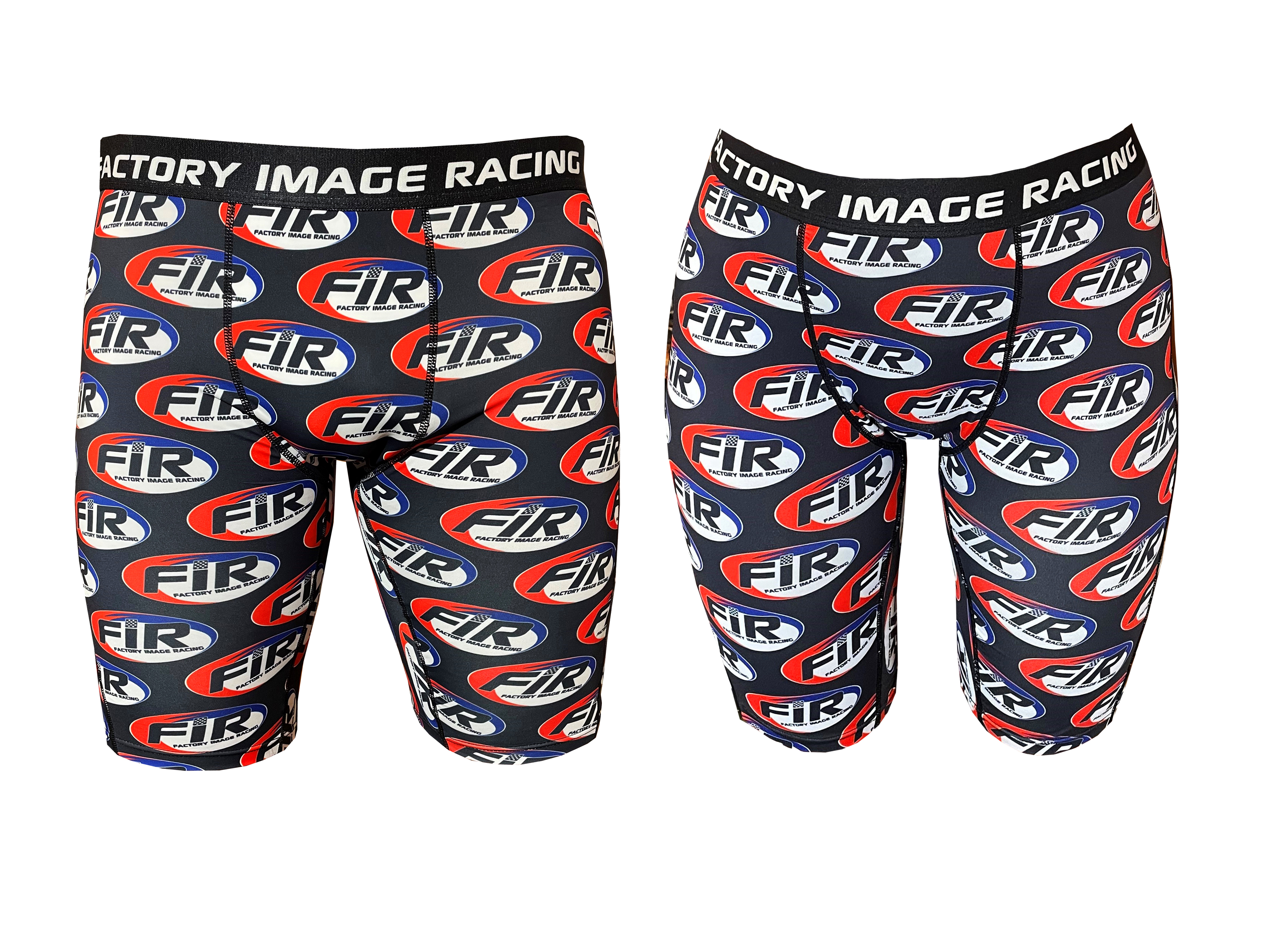 FIR LOGO PRINT SPORTSWEAR UNISEX BOXER BRIEFS BASE LAYER M - MEDIUM thumbnail 2