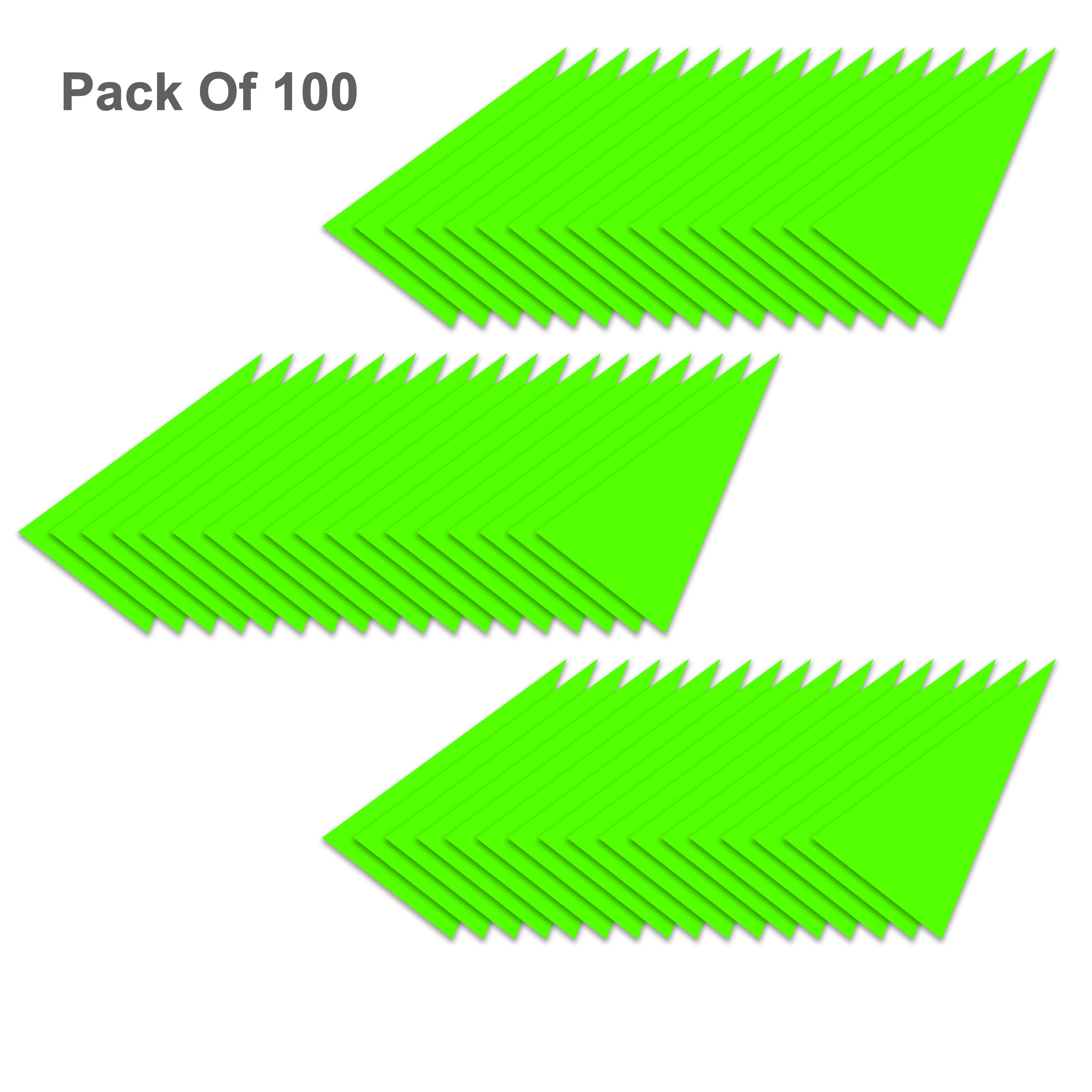 ENDURO TRACK MARKING ARROWS NEON GREEN 100PCS thumbnail 2