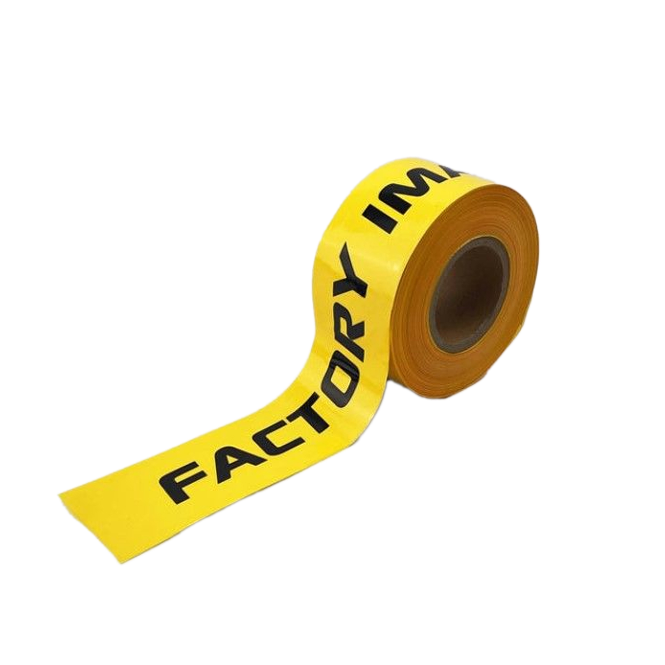 TRACK MARKER TAPE YELLOW WHITE 200M 8cm X 200m X 80um image 1