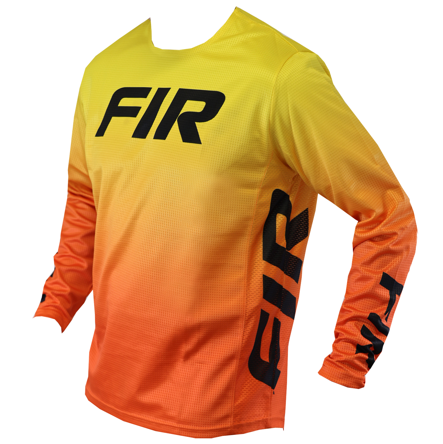 LITE FADE JERSEY YELLOW M, MX RACE WEAR, ENDURO GEAR image 1