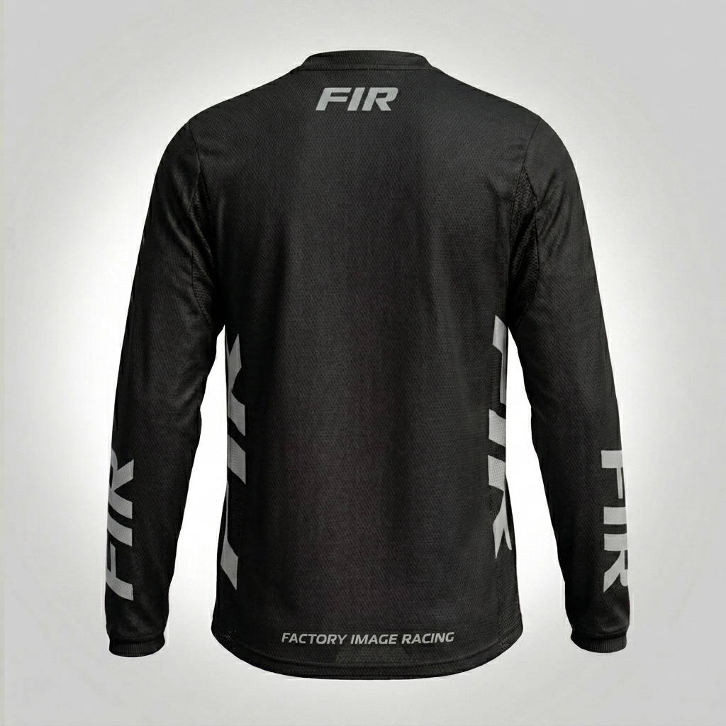 MINIMAL JERSEY BLACK S, MX RACE WEAR, ENDURO GEAR thumbnail 3