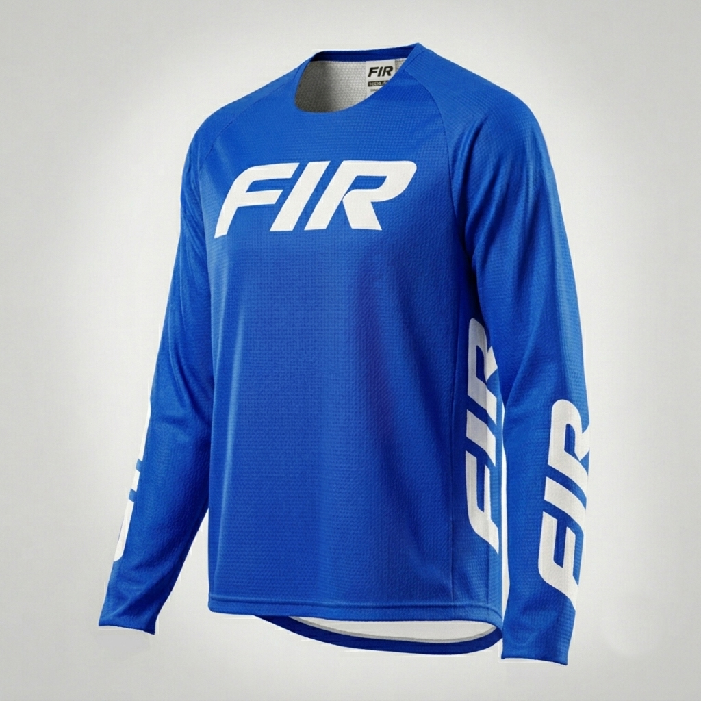 MINIMAL JERSEY BLUE M, MX RACE WEAR, ENDURO GEAR image 1