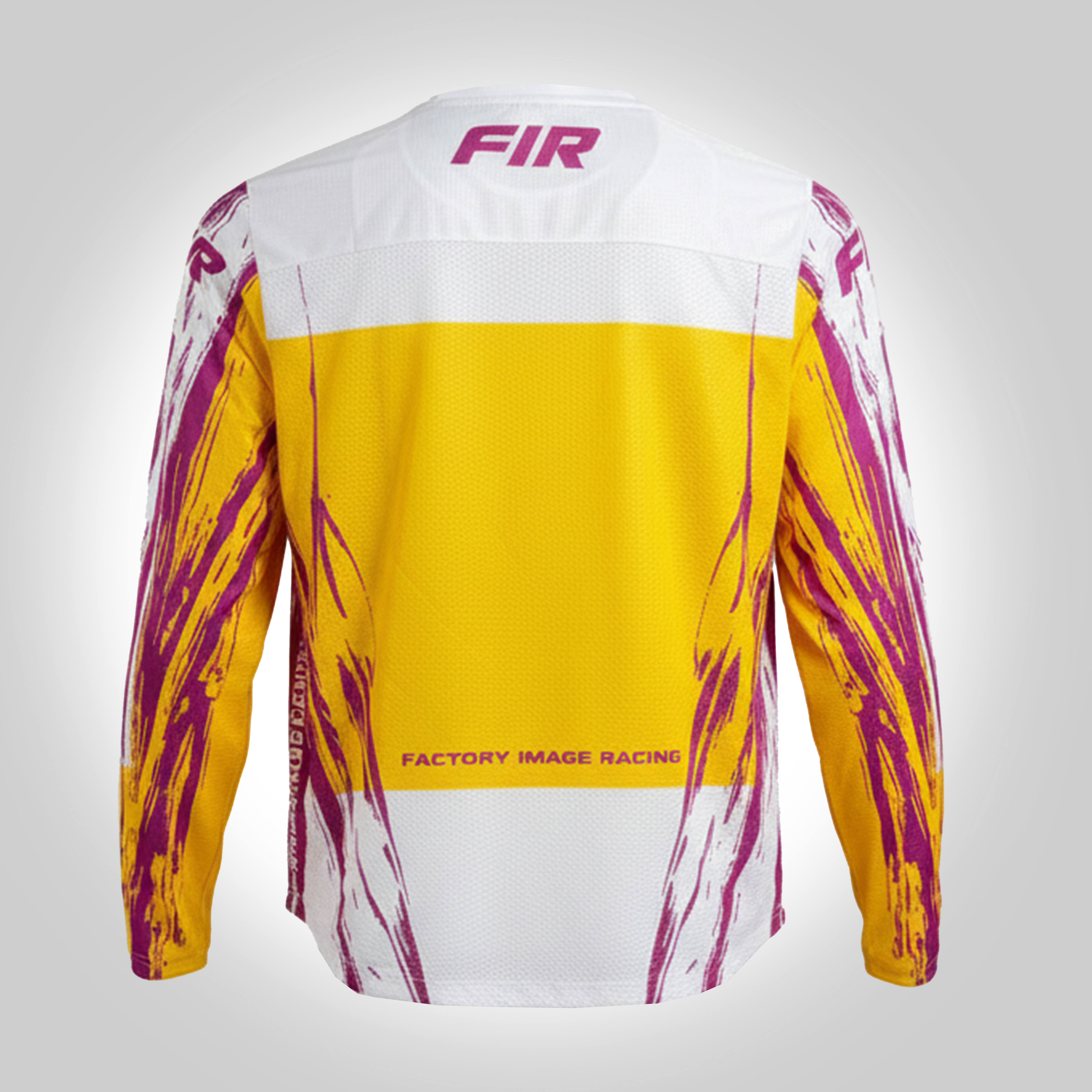 EFFEX JERSEY YELLOW AND PURPLE S, MX RACE WEAR, ENDURO GEAR thumbnail 3
