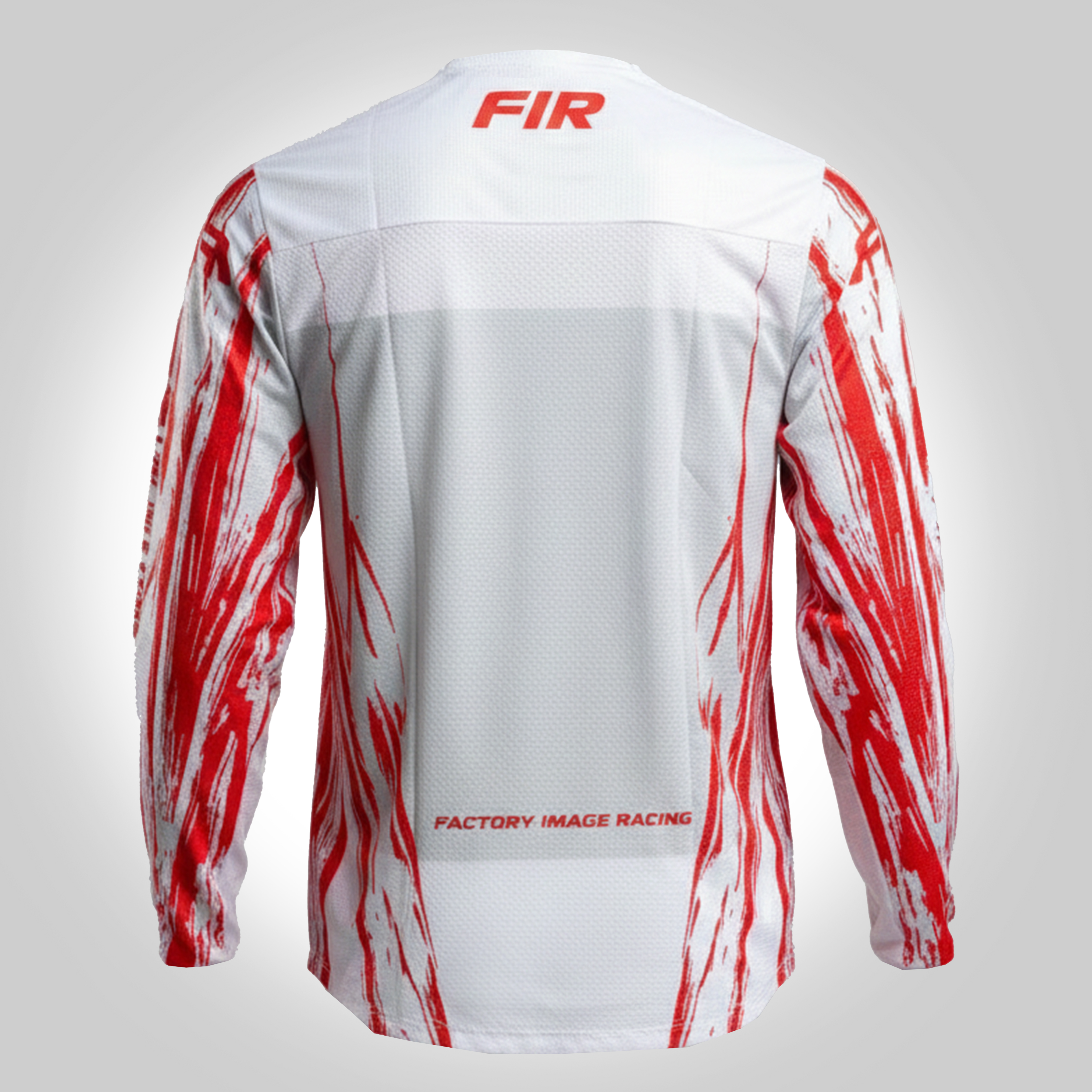 EFFEX JERSEY GREY AND RED L, MX RACE WEAR, ENDURO GEAR thumbnail 3