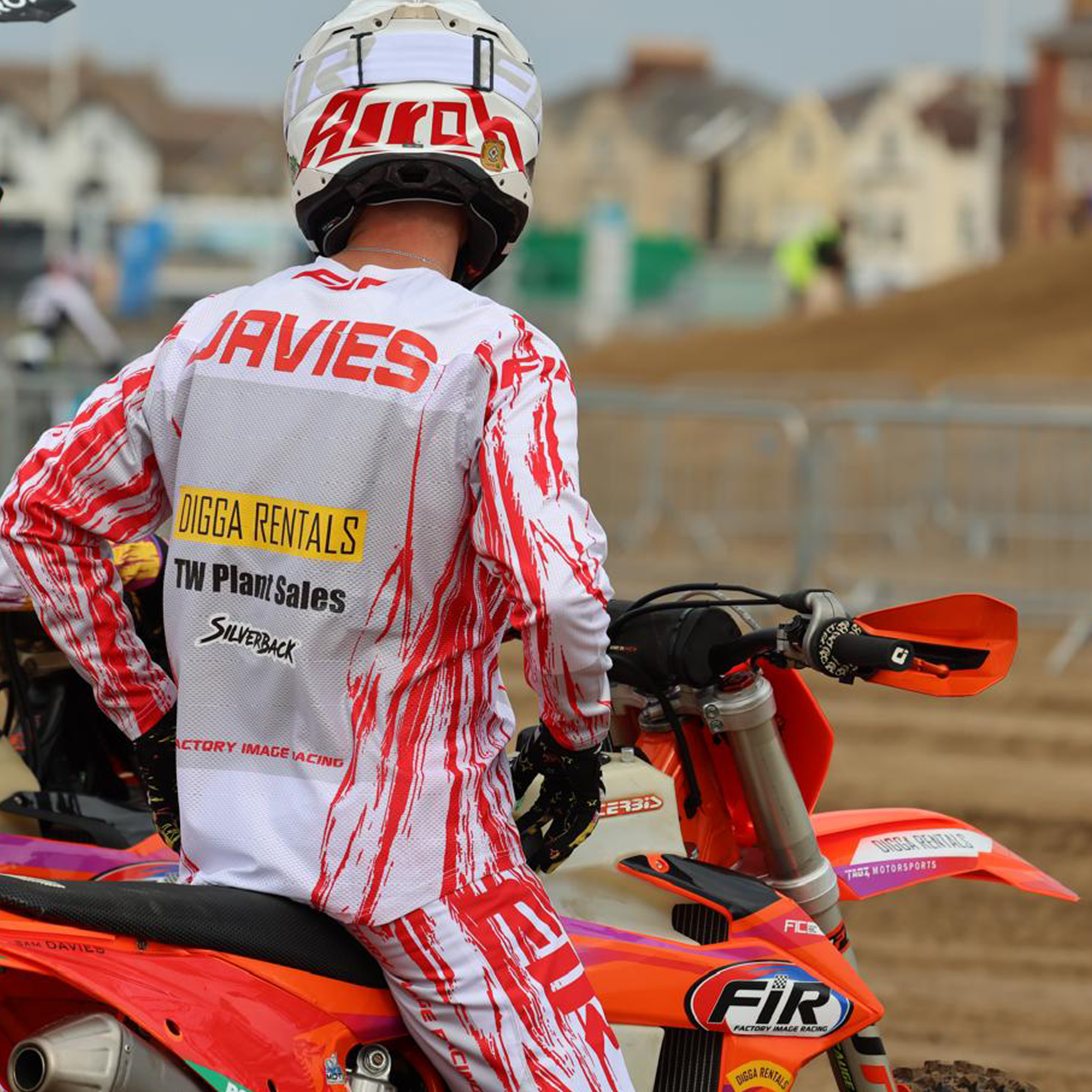EFFEX JERSEY GREY AND RED L, MX RACE WEAR, ENDURO GEAR thumbnail 4