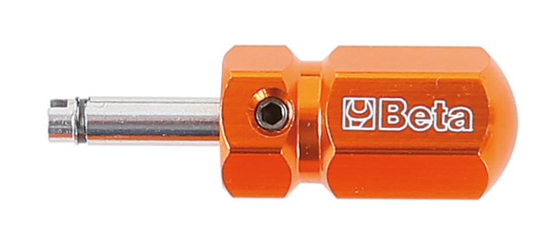 Tyre Valve Screwdriver Short Model 18mm - Beta Tools 986 48 image 1