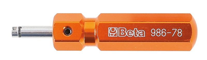 Tyre Valve Screwdriver 18mm - Beta Tools 986 78 image 1