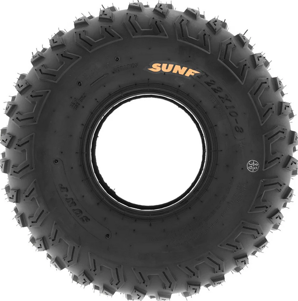 22x10.00x8 SUNF A-030 2-PLY ATV TYRE E-MARKED thumbnail 3