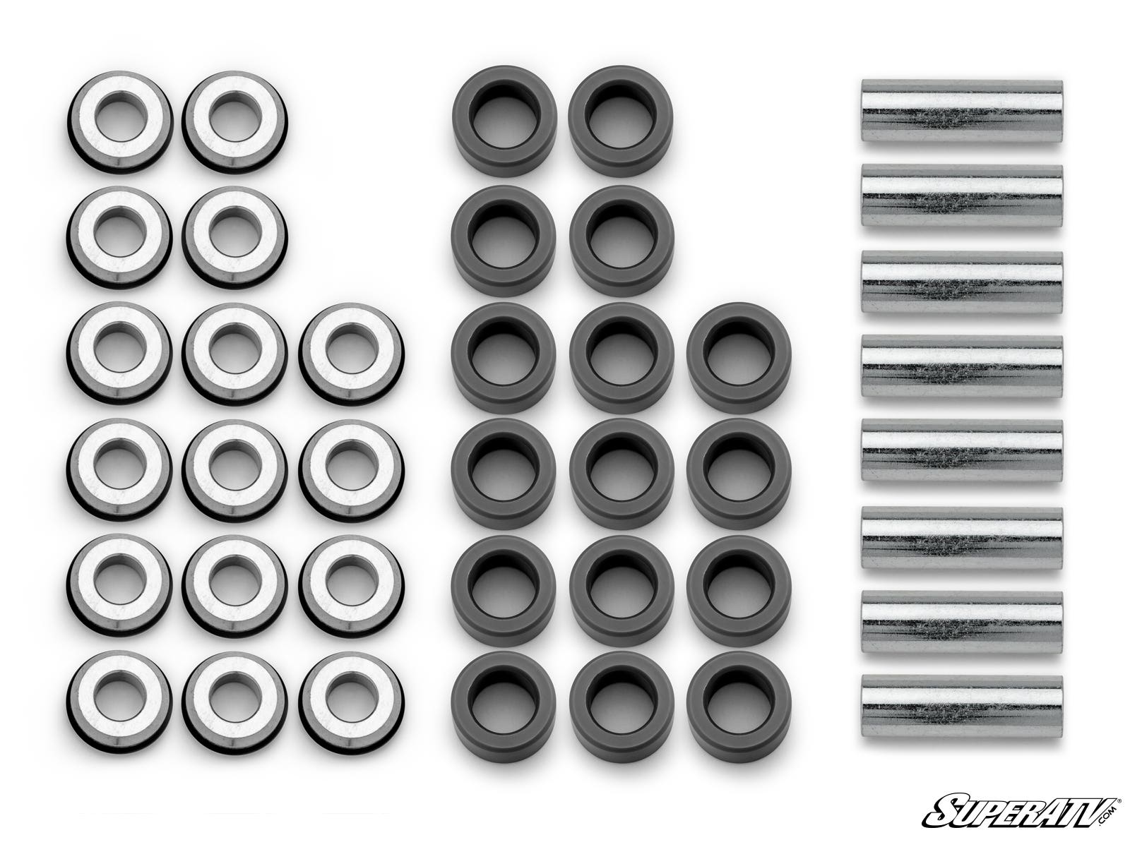 A ARM BUSHINGS UHMW FRONT & REAR POLARIS RANGER 1000 2021+, SUPER ATV, AAB-P-RAN1K-002 image 1