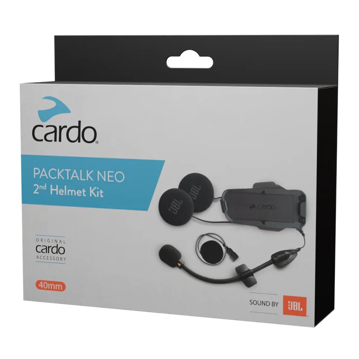 CARDO PACKTALK NEO 2ND HELMET KIT, TRACK COMMUNICATION, WIRELESS image 1