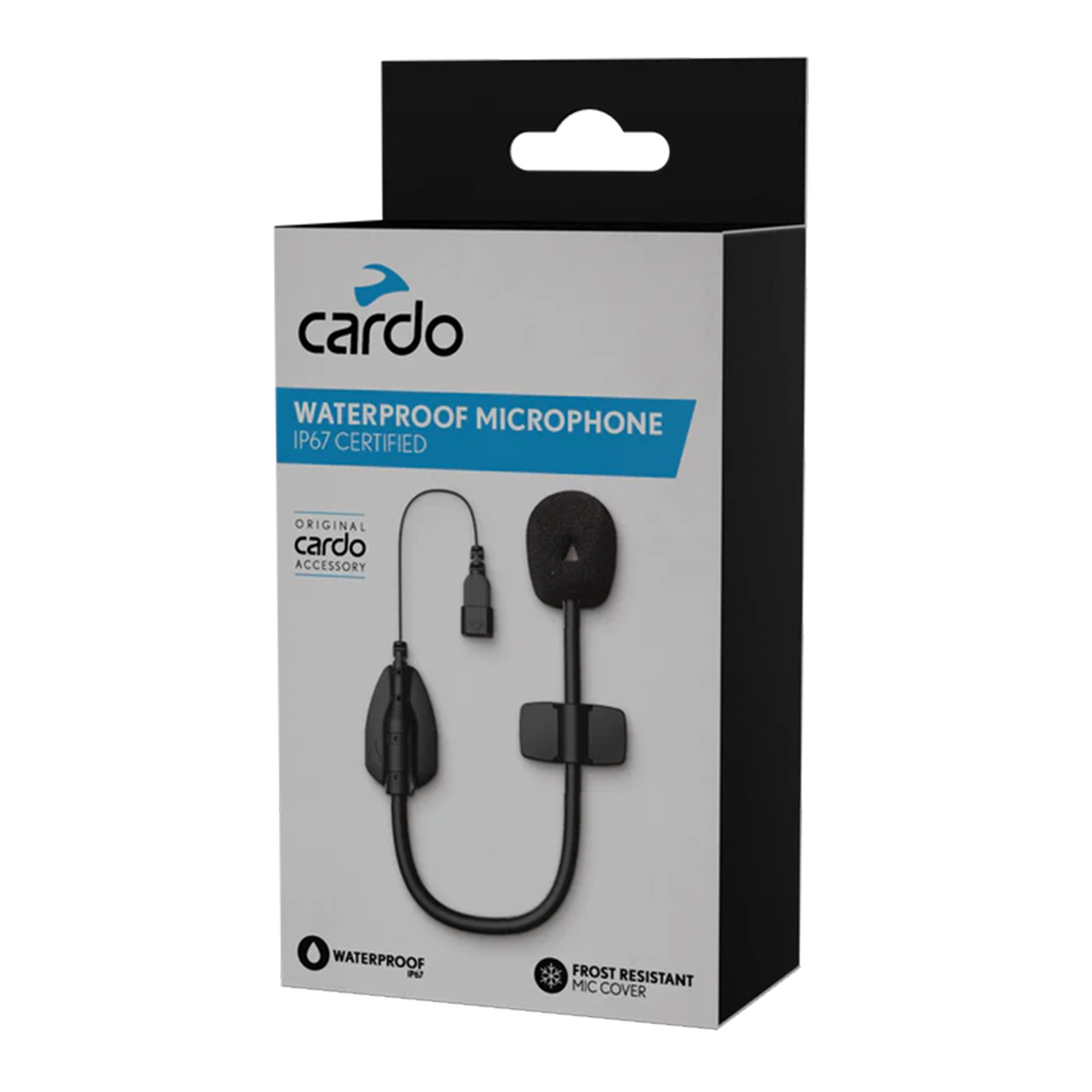REPLACEMENT IP67 WIRED MICROPHONE CARDO PACKTALK EDGE, TRACK COMMUNICATION, WIRELESS image 1