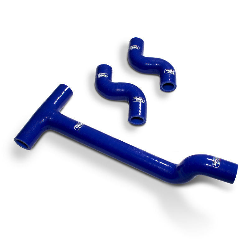 COOLANT HOSE 3 PIECE KIT BLUE 24-25 BETA 450 RX 'Y' RACE DESIGN SAMCO SPORT BET-18-BU image 1