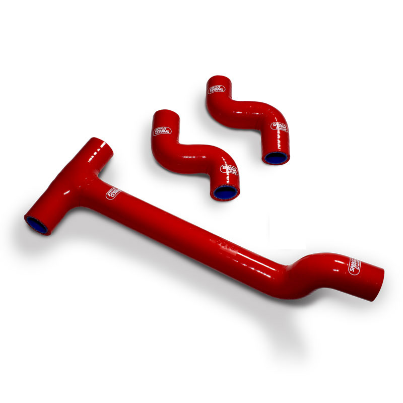 COOLANT HOSE 3 PIECE KIT RED 24-25 BETA 450 RX 'Y' RACE DESIGN SAMCO SPORT BET-18-RD image 1
