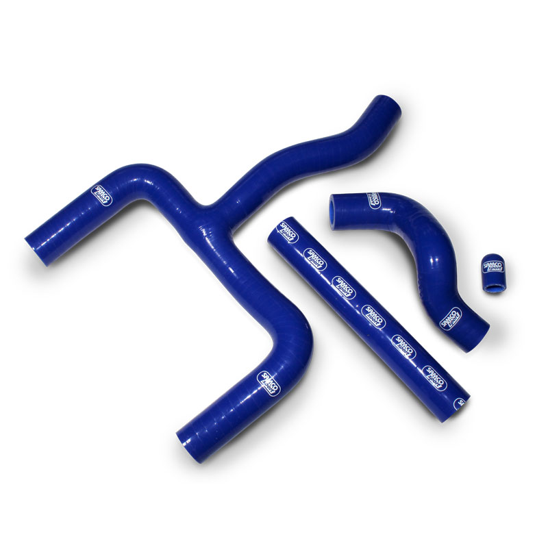 COOLANT HOSE 4 PIECE KIT BLUE 13-19 BETA 250 300 RR RACING 2T THERMO BYPASS SAMCO BET-5-BU image 1