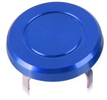 STEERING STEM NUT CAP BLUE HONDA CRF150 250 450 R CRF250 450 X CRF450RX image 1