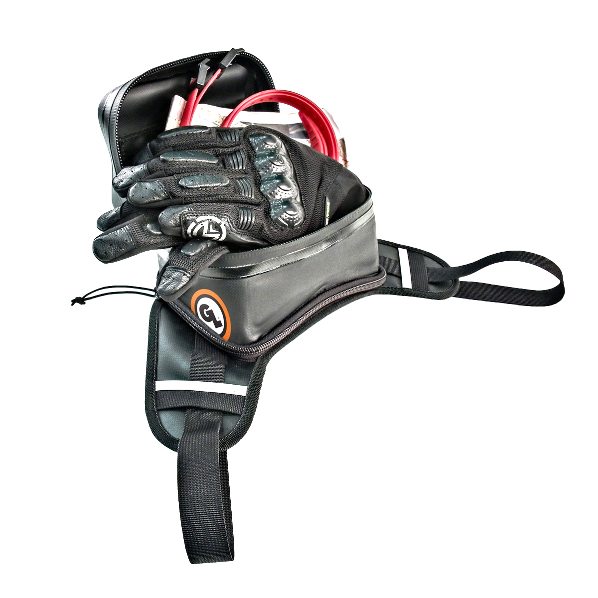 Buckin' Roll Tank Bag 1.5L - Grey - Giant Loop BNR20-G thumbnail 2