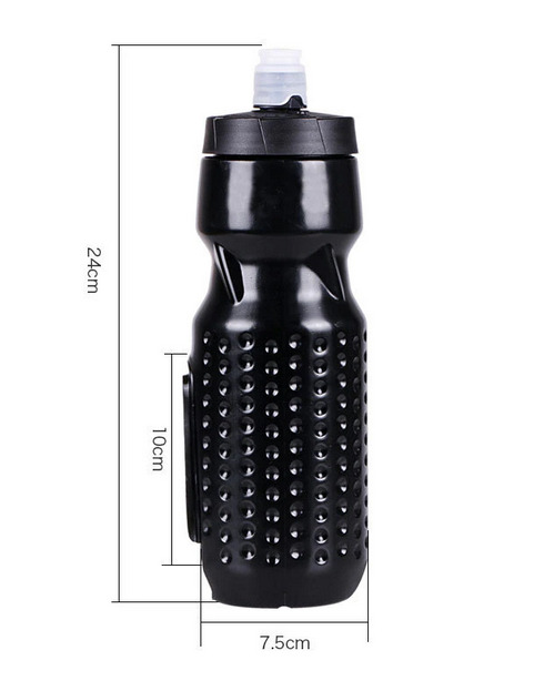 Magnetic Cycling Water Bottle Holder Cage 710ml - Grey - Fidlock Style Connection thumbnail 3