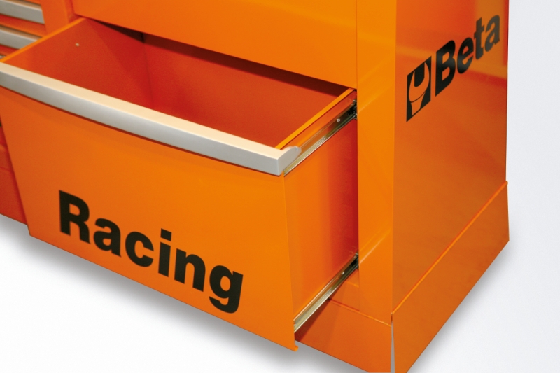 Special Mobile Roller Cabinet Racing MD Type with 7-Drawer and 2-Drawer Modules - Beta Tools C39MD-G thumbnail 4