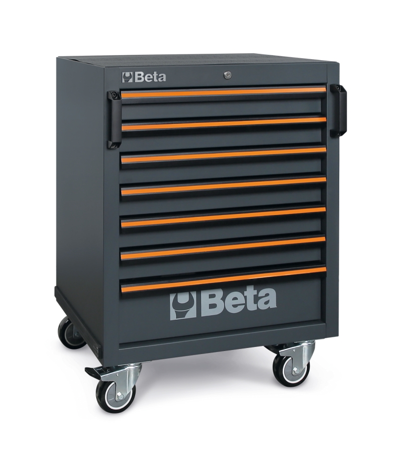 Mobile Roller Cab with 7 Drawers and Steering Wheels for Workshop - BetaC45PRO C45PRO C7 image 1