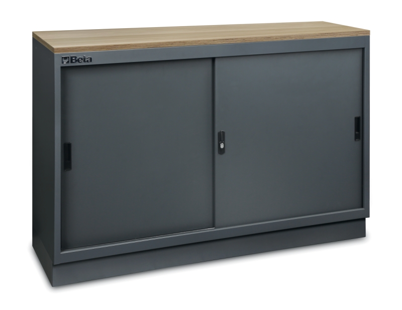 Fixed Module with 2 Doors and Adjustable Shelf for Workshop - BetaC45PRO C45PRO MAL thumbnail 6