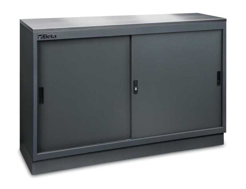 Fixed Module with 2 Doors and Adjustable Shelf for Workshop - BetaC45PRO C45PRO MAL thumbnail 3