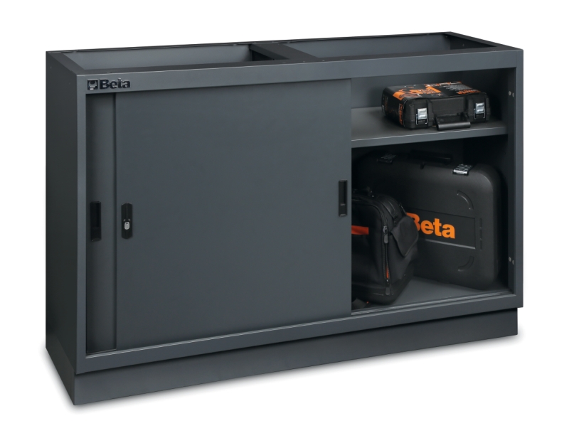 Fixed Module with 2 Doors and Adjustable Shelf for Workshop - BetaC45PRO C45PRO MAL thumbnail 7