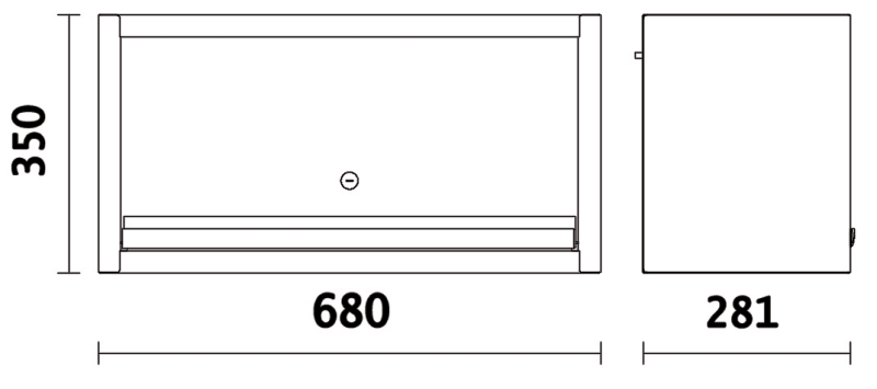 Wall-Mounted Cabinet with Gas Springs and Lock for Workshop - BetaC45PRO C45PRO PM thumbnail 3