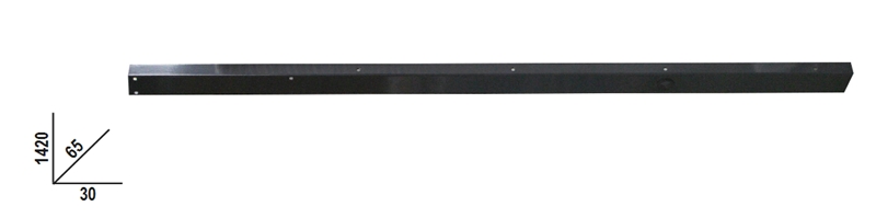Wide Side Wall Brackets 1420x65mm for Workshop - BetaC45PRO C45PRO SL image 1