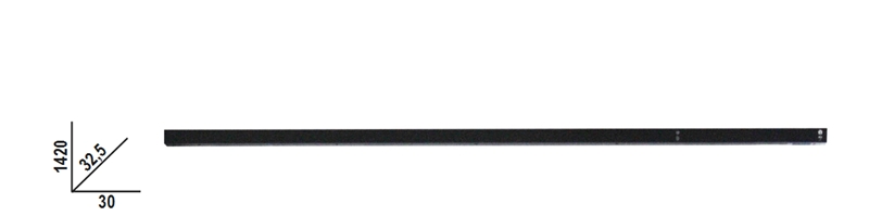 Narrow Side Wall Brackets 1420x32.5mm for Workshop - BetaC45PRO C45PRO SS image 1