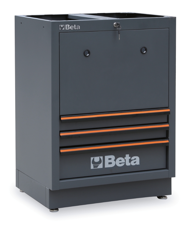 Fixed Reel Module with 3 Drawers for Workshop, Empty - BetaC45PRO C45PRO TC image 1