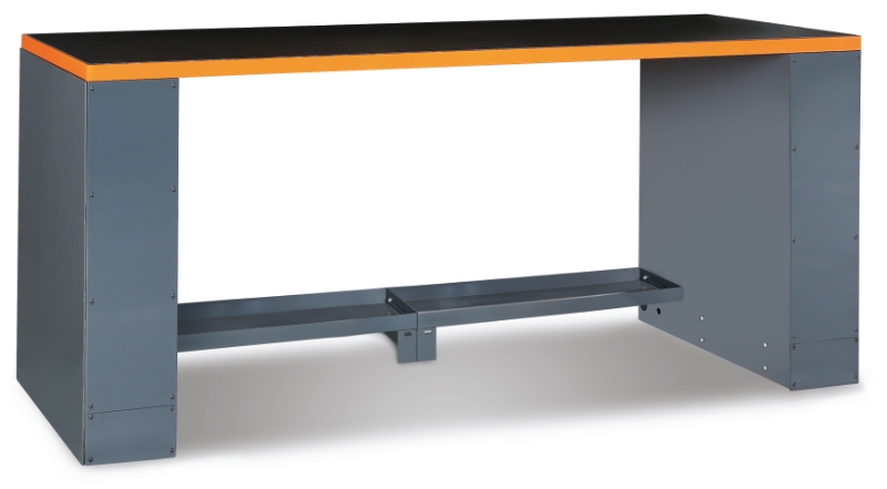 2m Workbench with Shockproof PVC Worktop, Adjustable Feet, 2050x700mm - BetaRSC55 C55BO/2 image 1